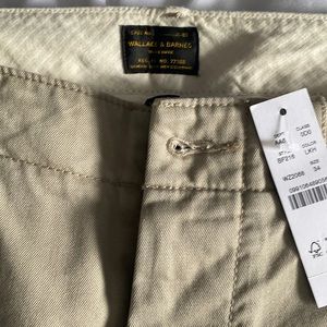 2 pair NWT Men’s JCrew Wallace & Barnes chino shorts 34